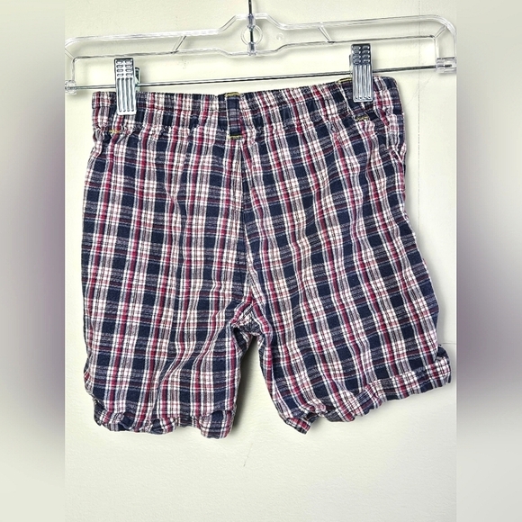 Vintage Disney Mickey Mouse Plaid Cargo Shorts, Size 3T - Picture 3 of 4